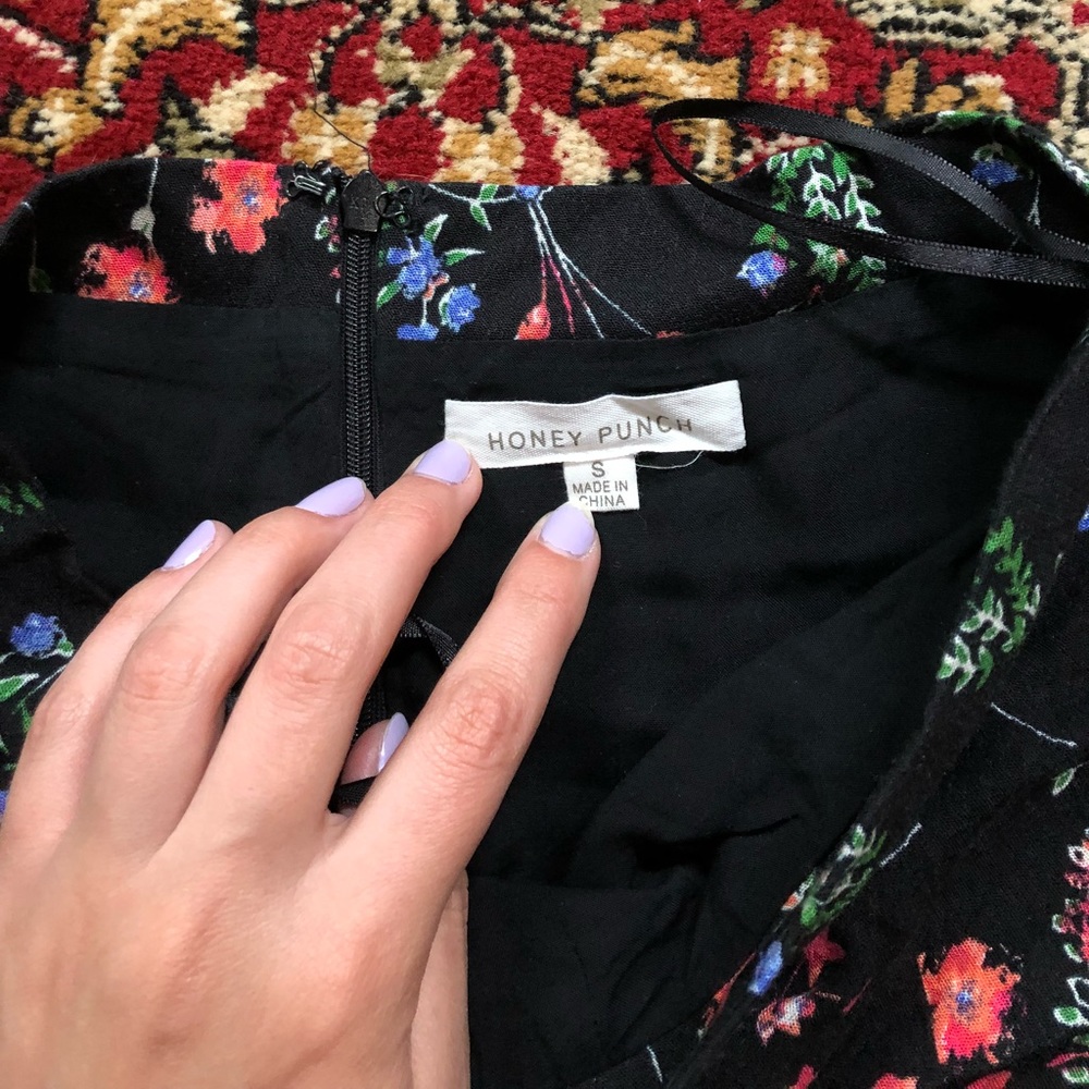 Floral high waisted shorts - Picture 3 of 7